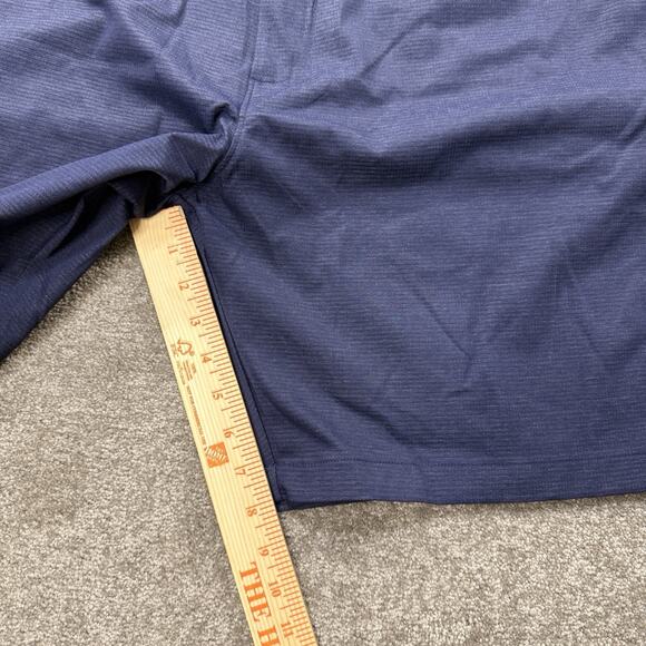 Under Armour Iso-Chill Storm Golf Shorts 44 Navy Blue Water Repellent Stretch‎ - Picture 6 of 14